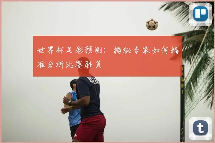 世界杯足彩预测：揭秘专家如何精准分析比赛胜负