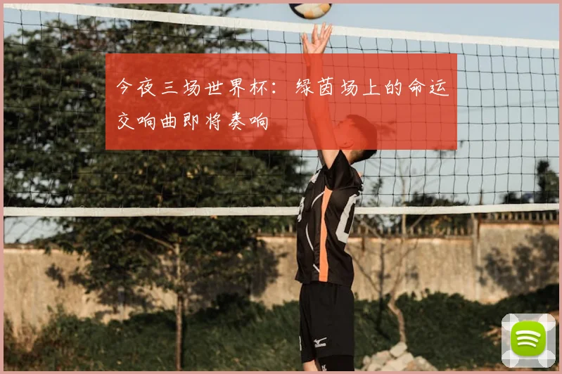 今夜三场世界杯:绿茵场上的命运交响曲即将奏响